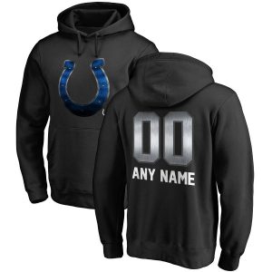 Indianapolis Colts Personalized Midnight Mascot Pullover Hoodie