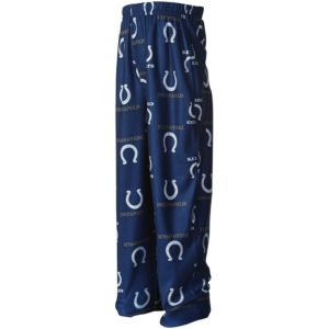 Indianapolis Colts Toddler Allover Logo Flannel Pajama Pants