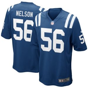 Men’s Indianapolis Colts Quenton Nelson Nike Royal Game Jersey