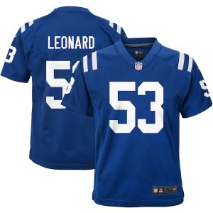 Darius Leonard Indianapolis Colts Nike Youth Game Jersey