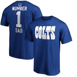 Indianapolis Colts Big & Tall #1 Dad T-Shirt