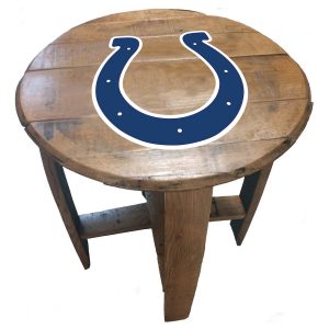 Indianapolis Colts Imperial Oak Barrel Table