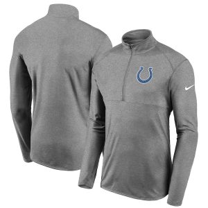 Indianapolis Colts Nike Fan Gear Element Performance Half-Zip Pullover Jacket